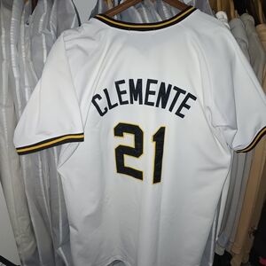 Nostalgia White Jersey with Black and Gold Trim